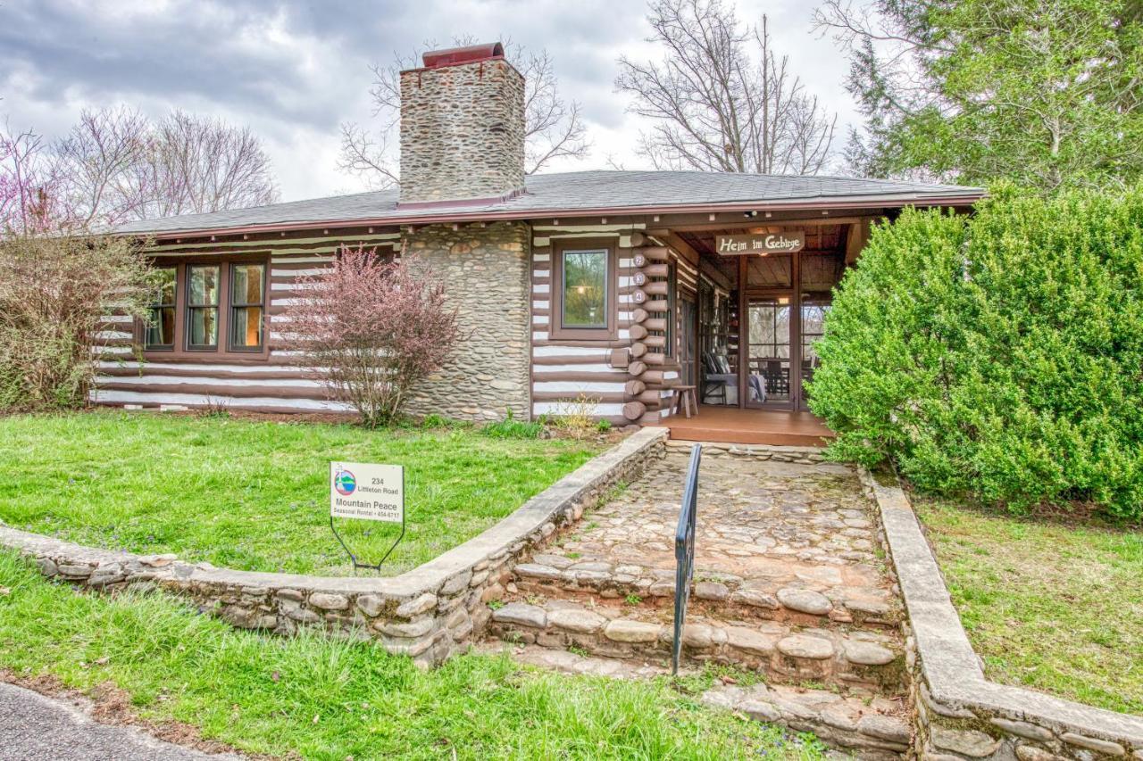 Вилла Mountain Peace Lake Junaluska Экстерьер фото